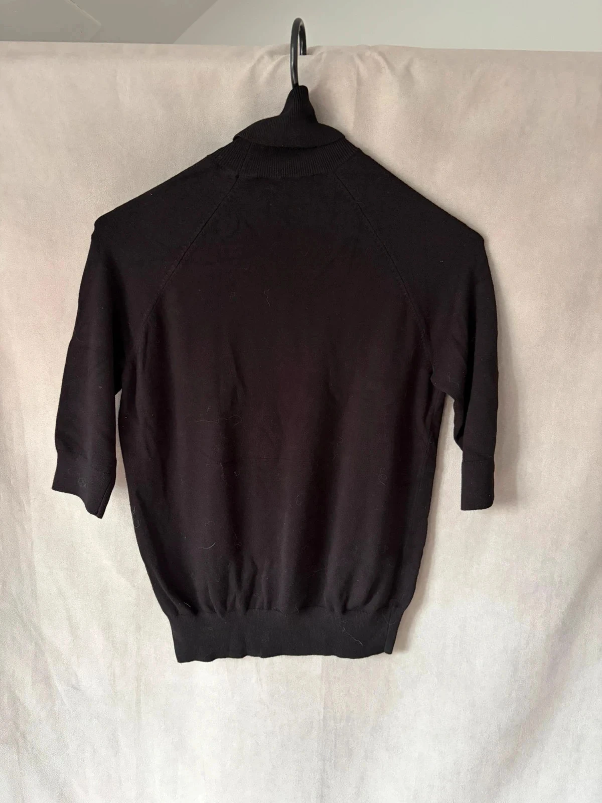 Pull noir léger Zara taille m – photo 4